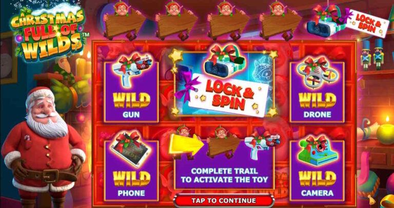 Slot Game A Christmas Full of Wilds